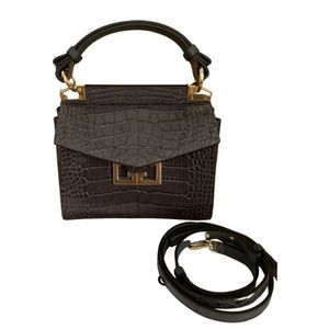 *NWT*GIVENCHY Calfskin Crocodile  Mini Mystic Bag